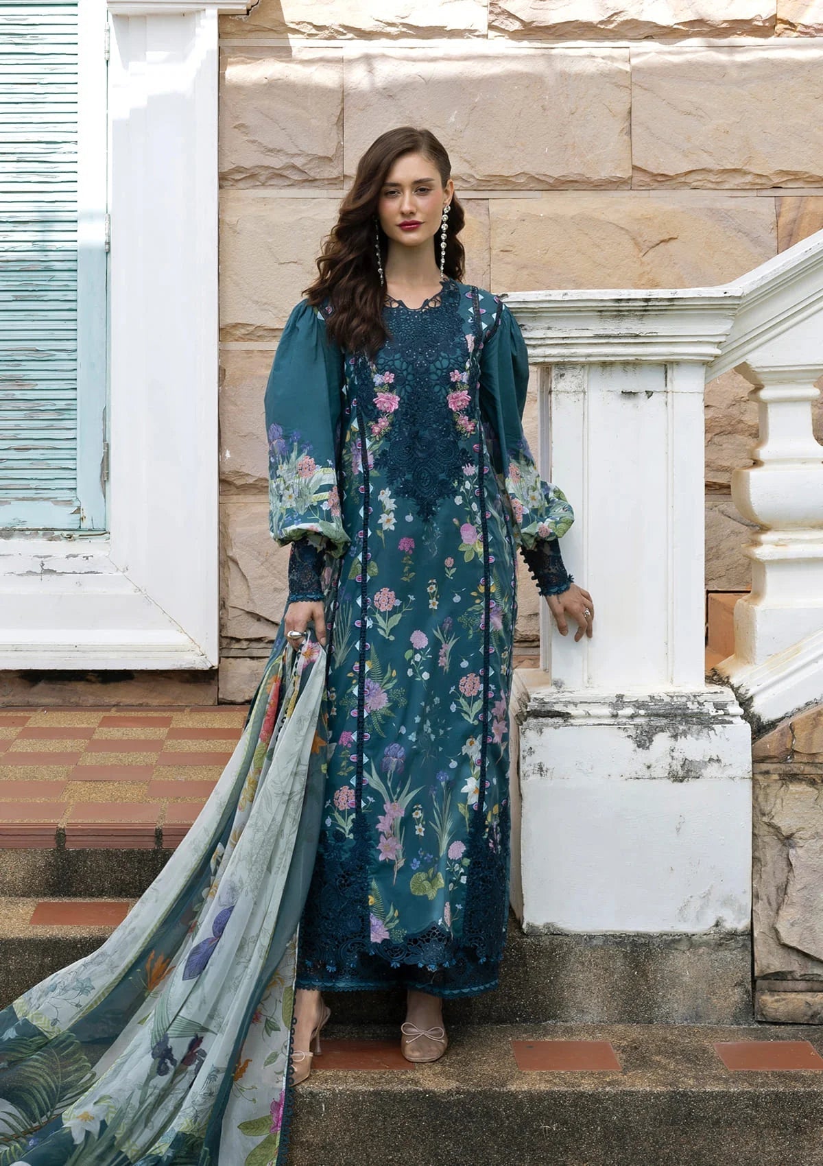 ELAF SIGNATURE LAWN=2026=5a Aangan | the Essence of Lawn & Chiffon