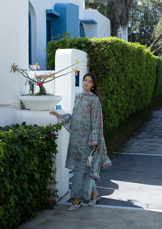 Elaf Prints Lawn Vol 1 2026=8A EIRINI BLOOM Aangan the essence of lawn & chiffon