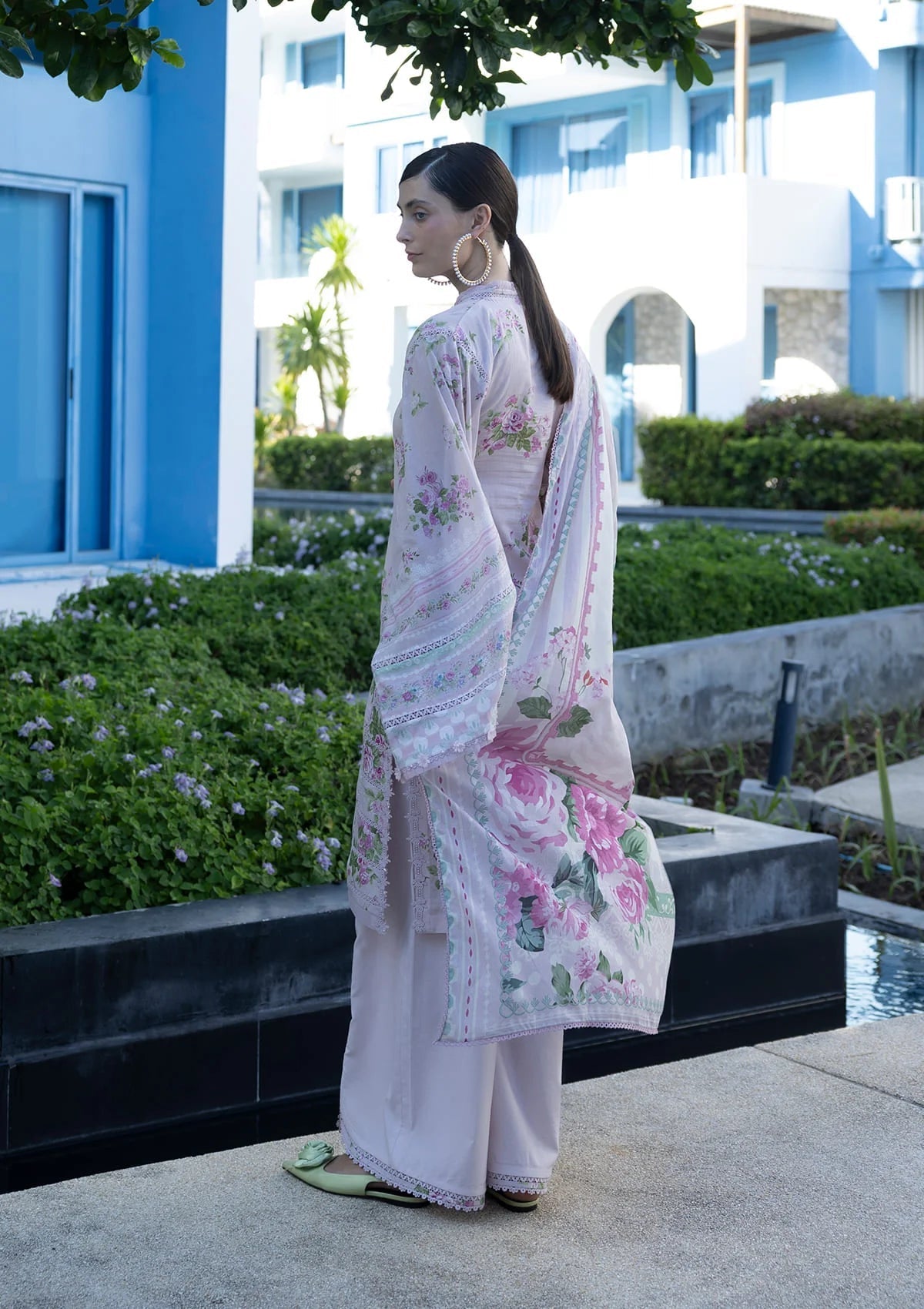 Elaf Prints Lawn Vol 1 2026=4B DOLL ME UP Aangan the essence of lawn & chiffon