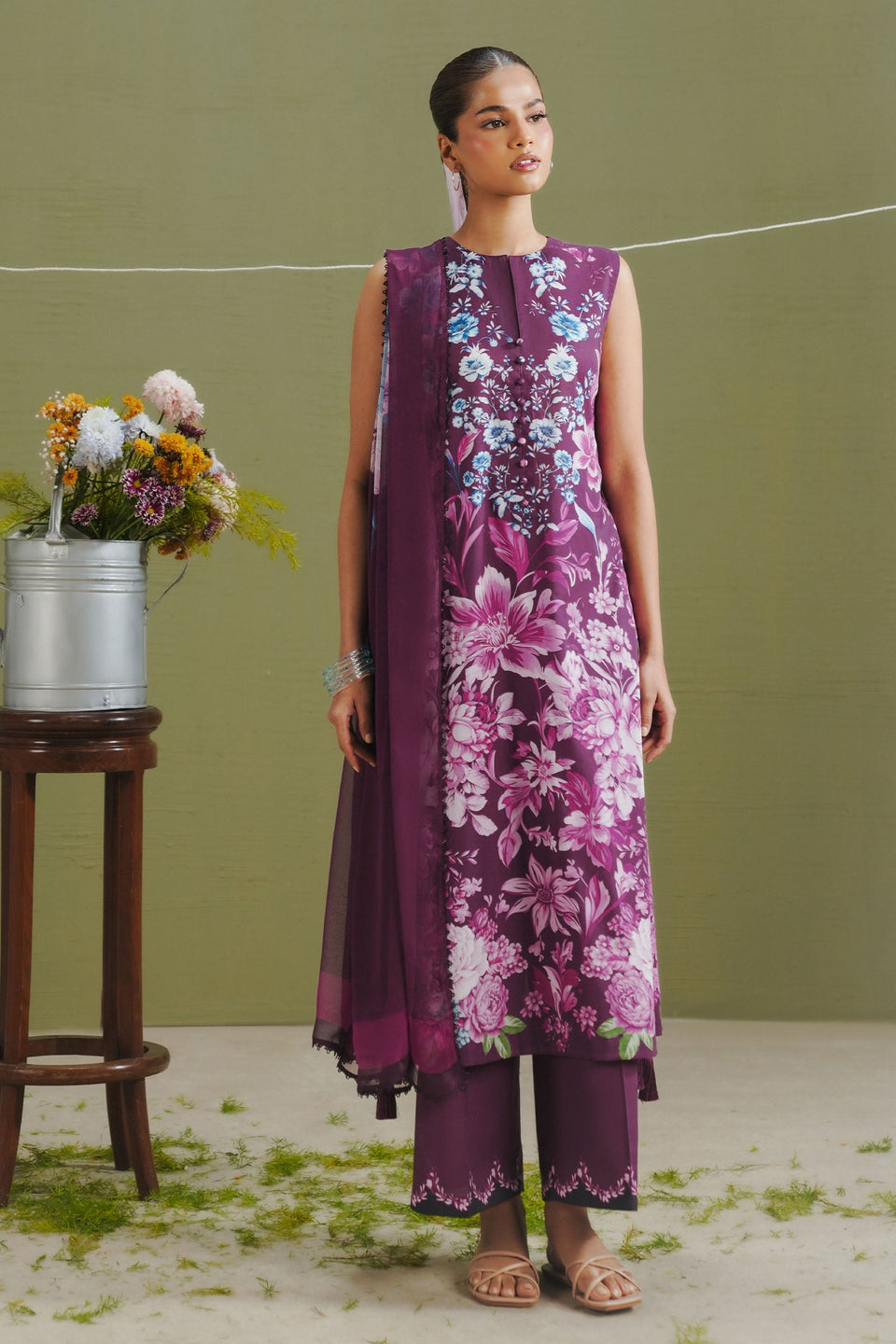 Coco Prints Drop 1 2026 By Zara Shahjahan=6b Aangan the essence of lawn & chiffon
