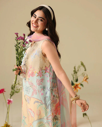 Mushq Soleil Prints Lawn 2026 || Bellarosa Aangan