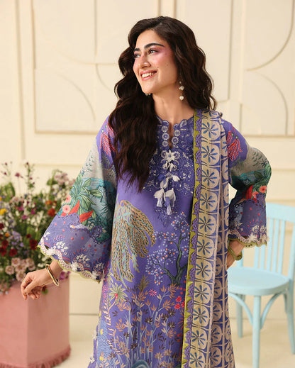 Mushq Soleil Prints Lawn 2026 || Camellia Kiss Aangan