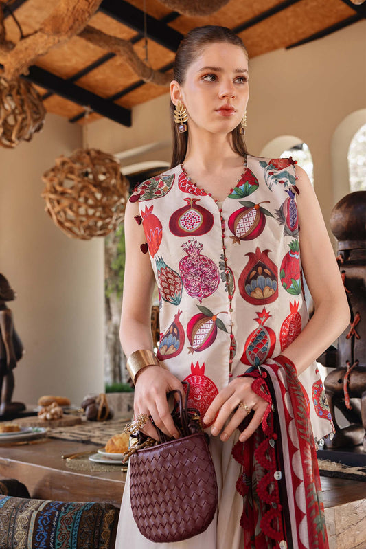MARIA.B M.Prints Lawn 2026=03a Aangan the essence of lawn & chiffon