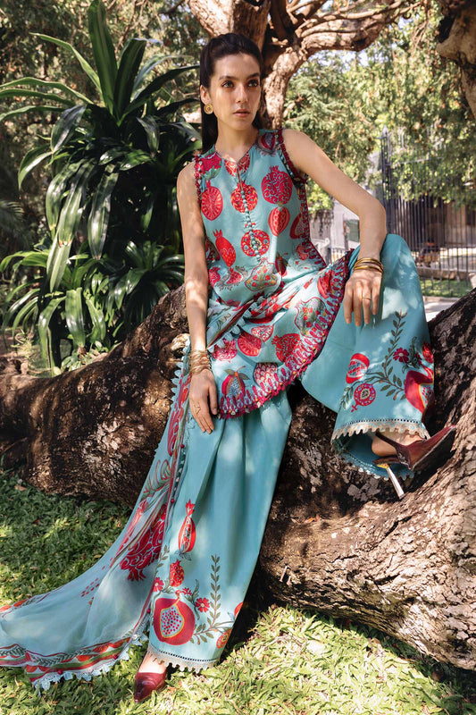 MARIA.B M.Prints Lawn 2026=03b Aangan the essence of lawn & chiffon