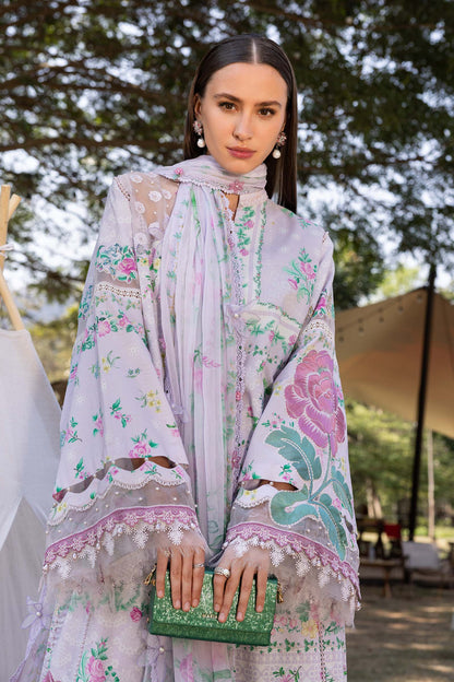 MARIA.B M.Prints Lawn 2026=04a Aangan the essence of lawn & chiffon