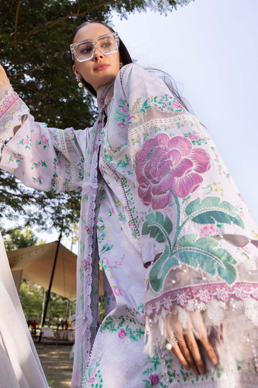 MARIA.B M.Prints Lawn 2026=04a Aangan the essence of lawn & chiffon