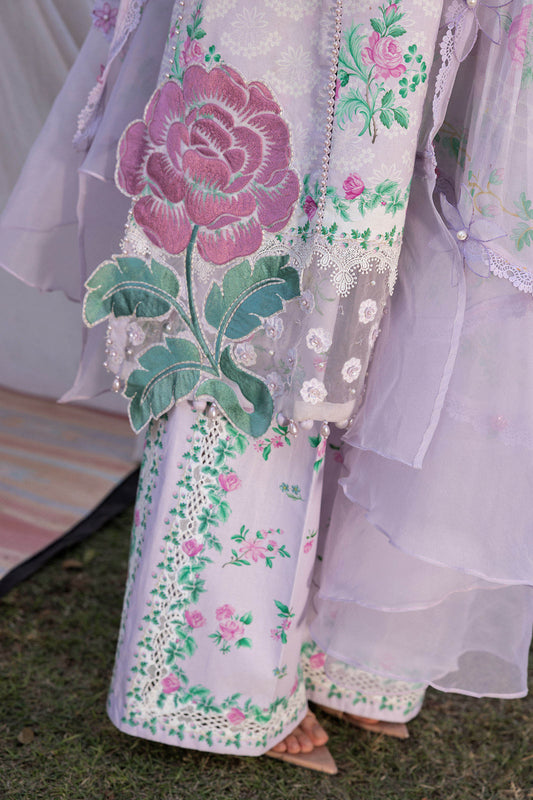 MARIA.B M.Prints Lawn 2026=04a Aangan the essence of lawn & chiffon
