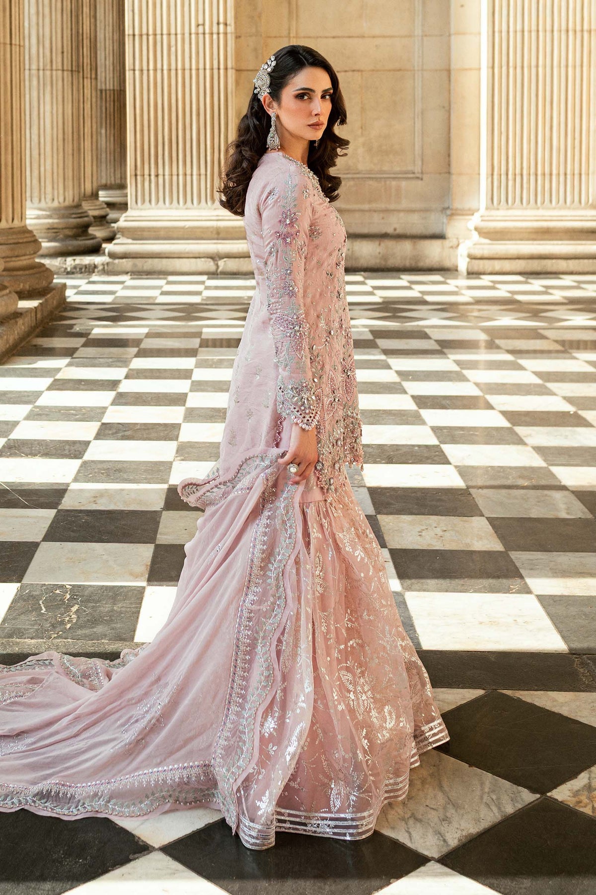 Shop Maria B Soirée collection online in India
• 	Pakistani party wear suits by Maria B Soirée
• 	Maria B Soirée unstitched festive suits India