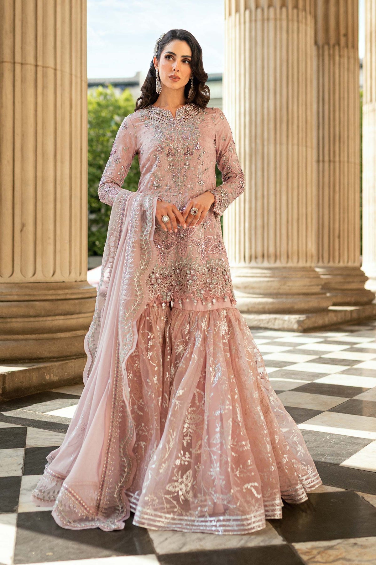 Shop Maria B Soirée collection online in India
• 	Pakistani party wear suits by Maria B Soirée
• 	Maria B Soirée unstitched festive suits India