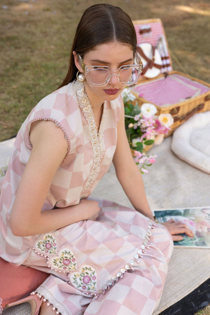 MARIA.B M.Prints Lawn 2026=06a Aangan the essence of lawn & chiffon