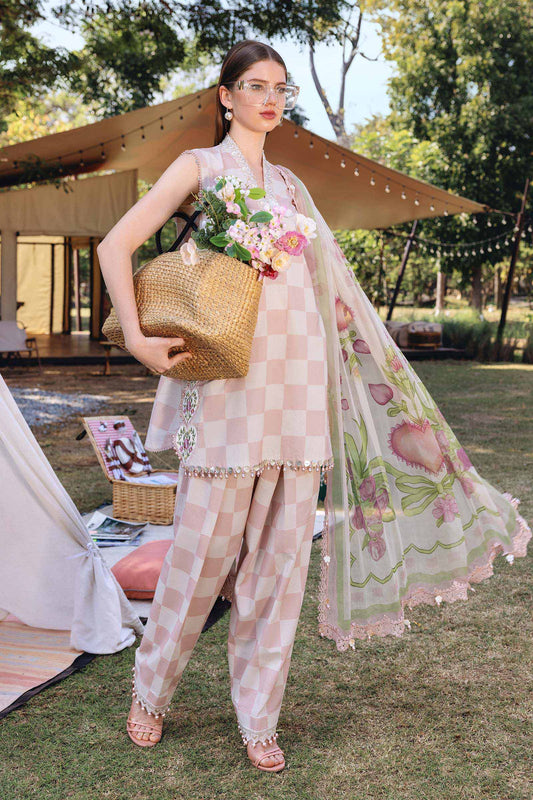 MARIA.B M.Prints Lawn 2026=06a Aangan the essence of lawn & chiffon