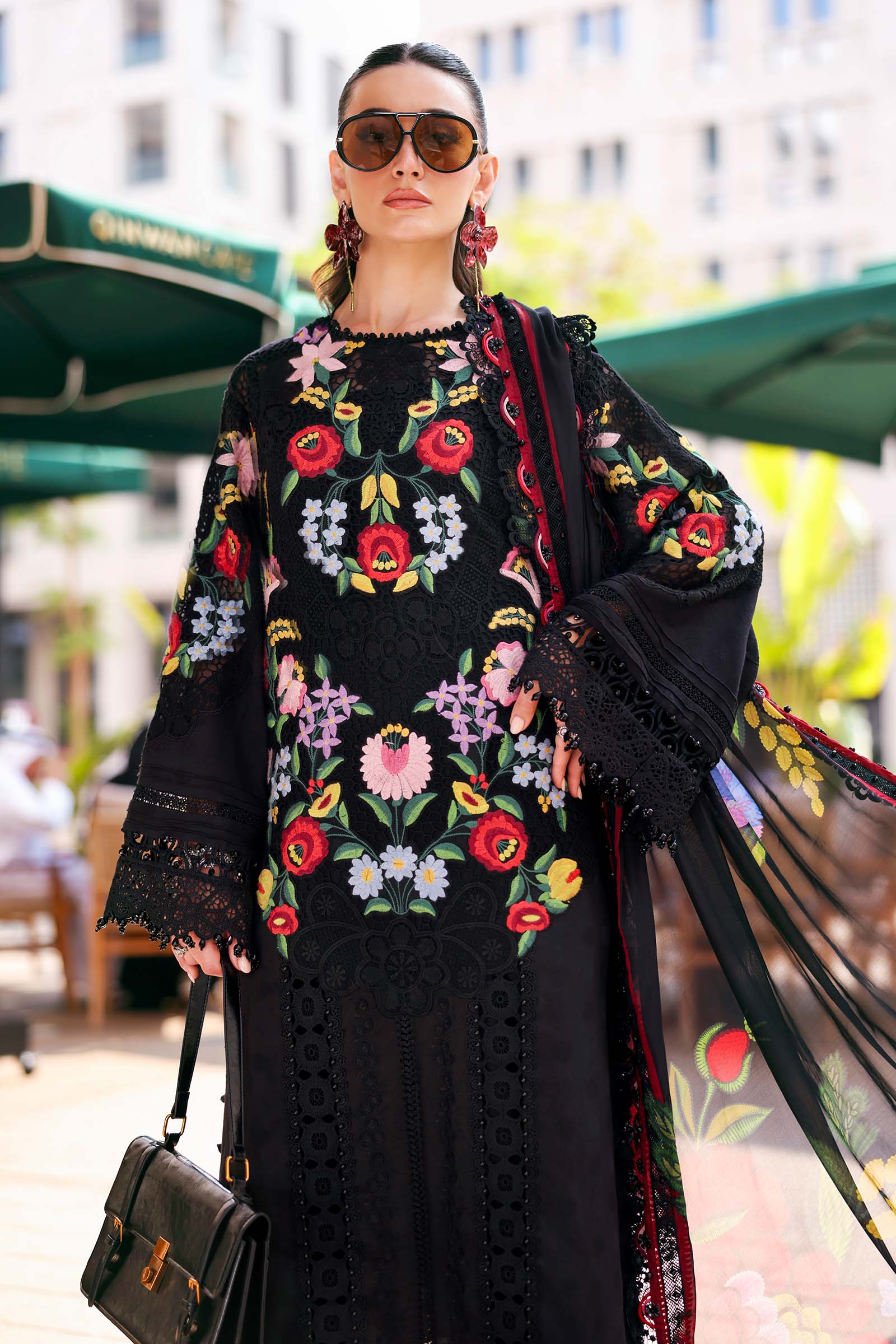 Maria B luxury Lawn 2026=10b Aangan | the Essence of Lawn & Chiffon