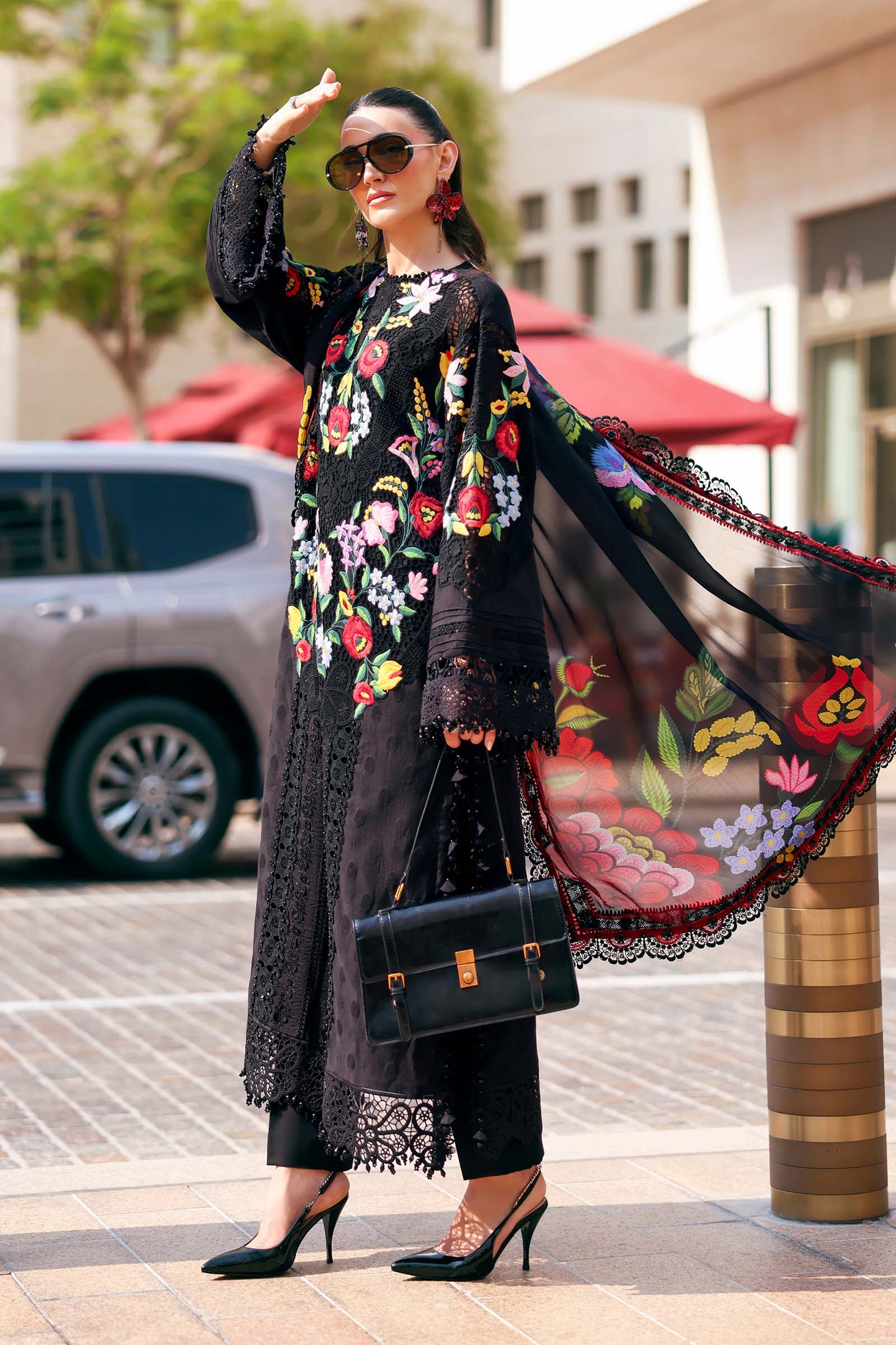 Maria B luxury Lawn 2026=10b Aangan | the Essence of Lawn & Chiffon