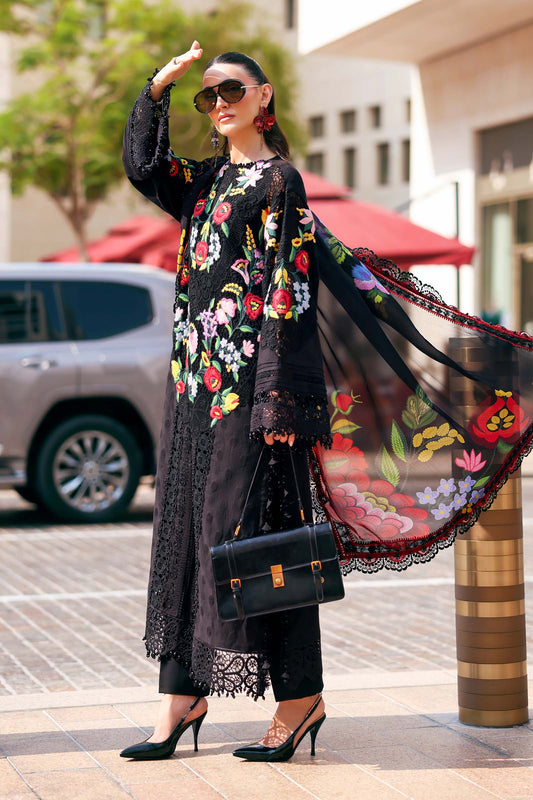 Maria B luxury Lawn 2026=10b Aangan | the Essence of Lawn & Chiffon
