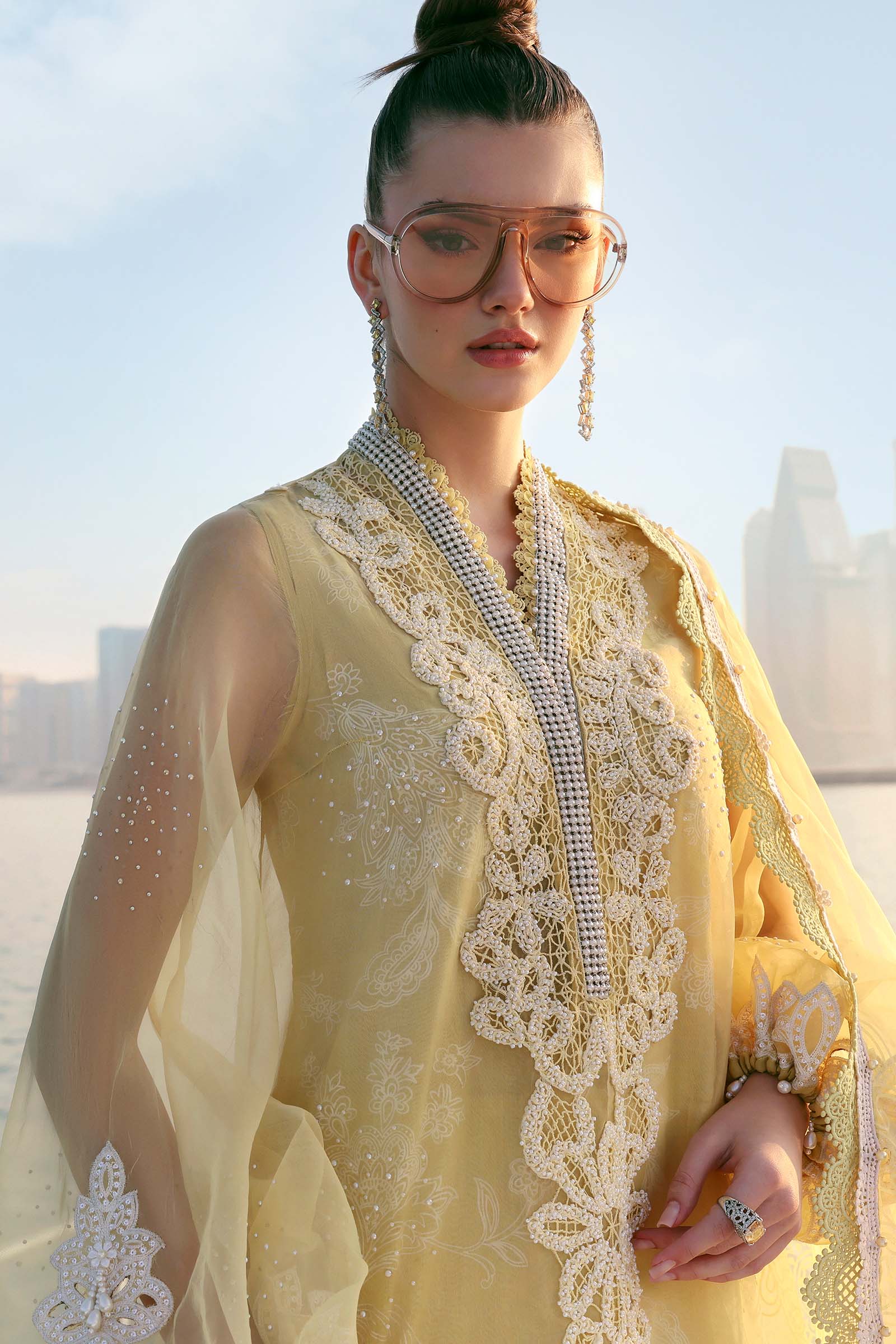 Maria B luxury Lawn 2026=04 a Aangan | the Essence of Lawn & Chiffon