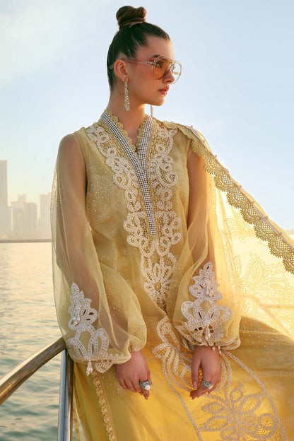 Maria B luxury Lawn 2026=04 a Aangan | the Essence of Lawn & Chiffon