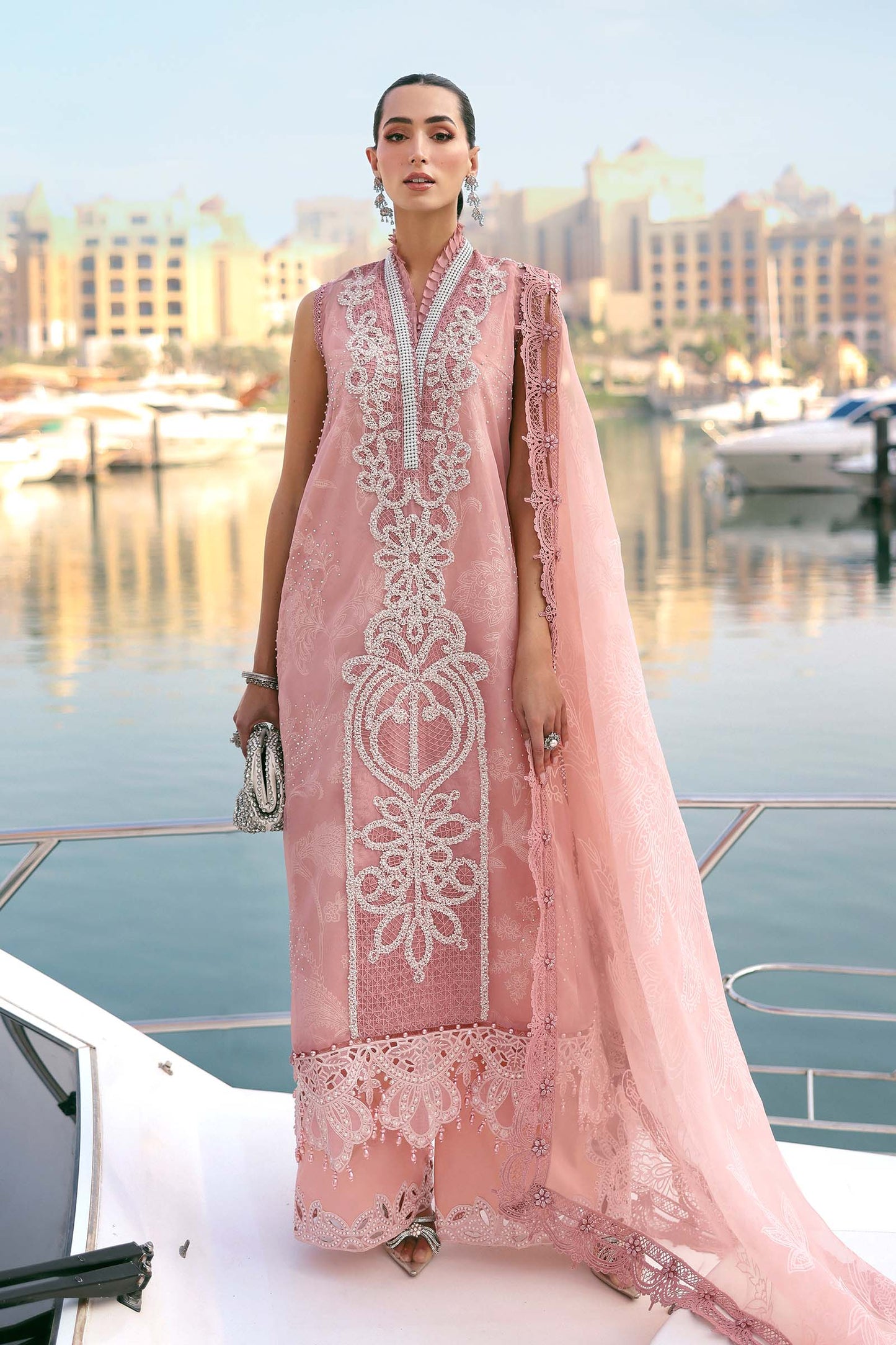 Maria B luxury Lawn 2026=04 b Aangan | the Essence of Lawn & Chiffon