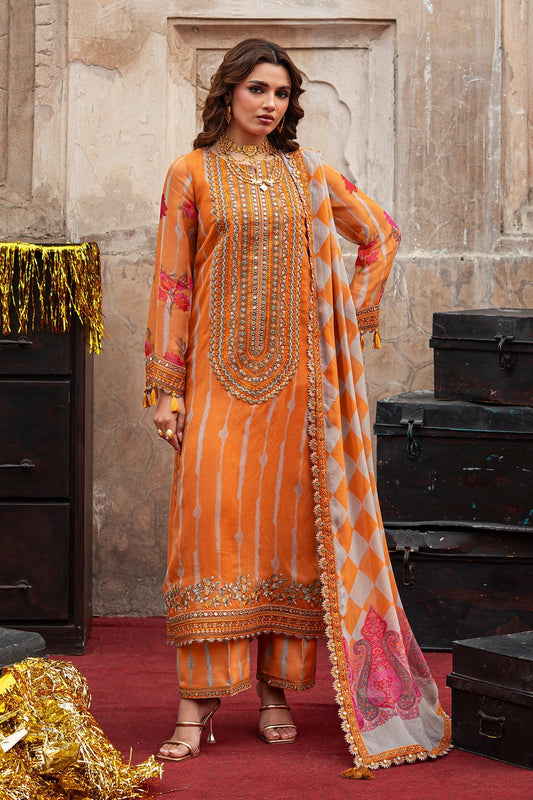 Charizma Vasal Luxury Chiffon Vol-01 2026=08 Aangan | the Essence of Lawn & Chiffon