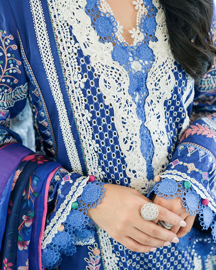 Mushq Amoi luxury lawn 2026= Moonlit Dreams Aangan | the Essence of Lawn & Chiffon