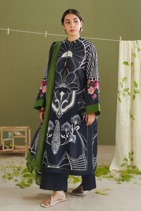 Coco prints by Zara Shahjahan vol 1 2026 Printed Lawn Unstitched 3 Piece Suit online
