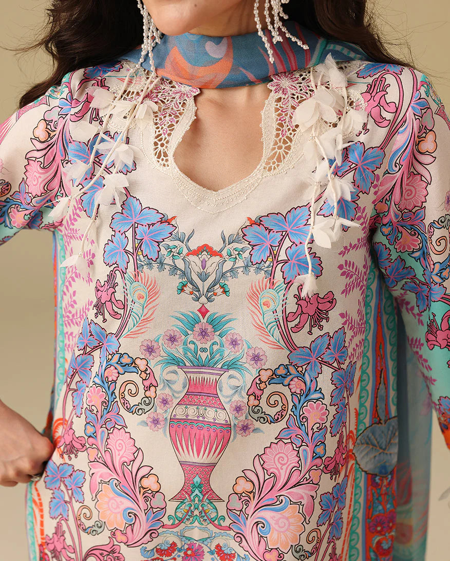 Mushq Soleil Prints Lawn 2026 || Eden Whisper Aangan