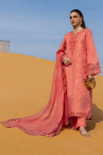 Rangrasiya Premium Summer Lawn '26-Elnaz Aangan | the Essence of Lawn & Chiffon