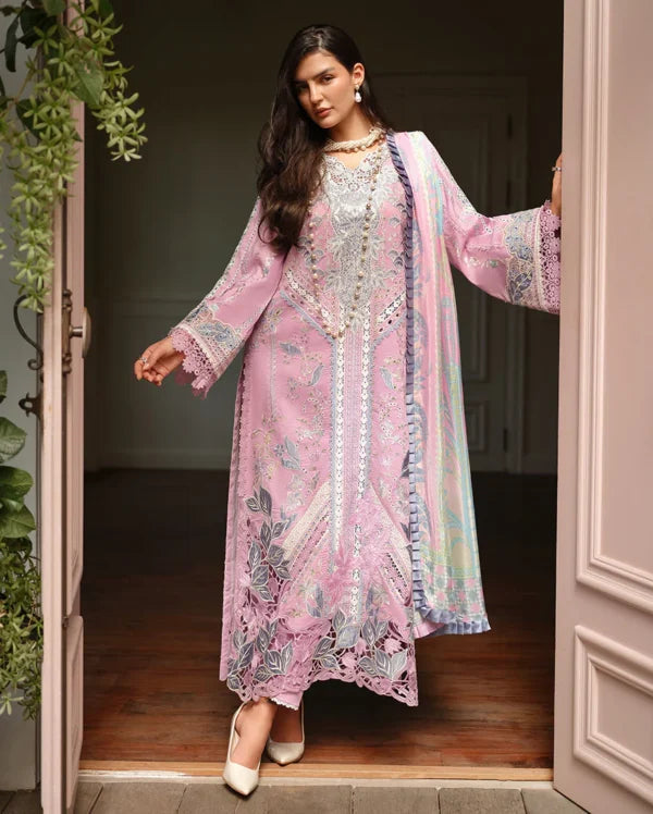Mushq Amoi luxury lawn 2026= Endless Love Aangan | the Essence of Lawn & Chiffon