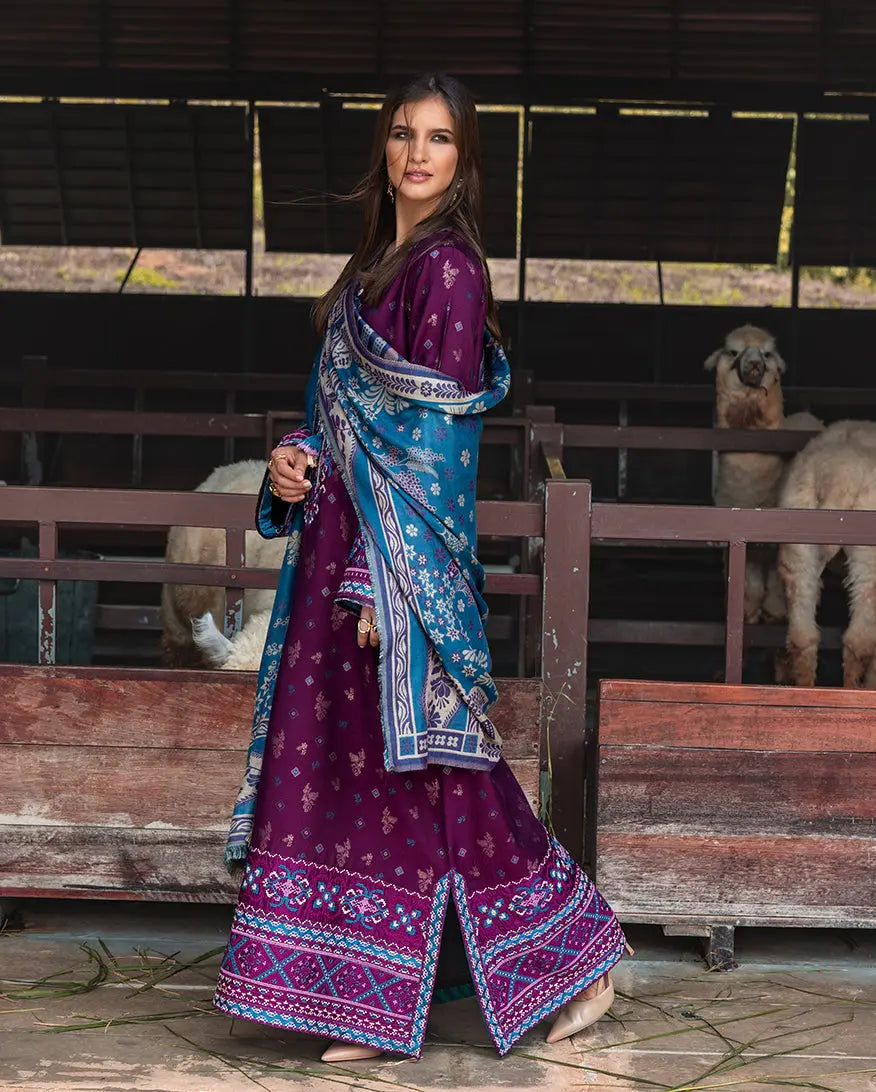 	Mushq Broadway winter collection Pakistani suits 2025
• 	Buy Mushq Broadway embroidered winter salwar suits online
• 	Mushq Broadway original Pakistani winter wear for women
