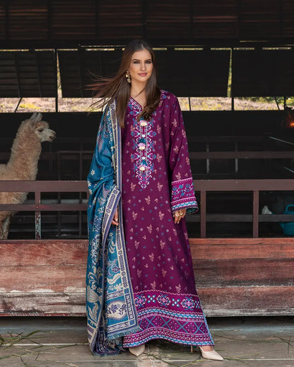 	Mushq Broadway winter collection Pakistani suits 2025
• 	Buy Mushq Broadway embroidered winter salwar suits online
• 	Mushq Broadway original Pakistani winter wear for women