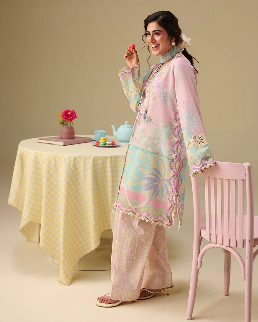 Mushq Soleil Prints Lawn 2026 || Honey Petal Aangan