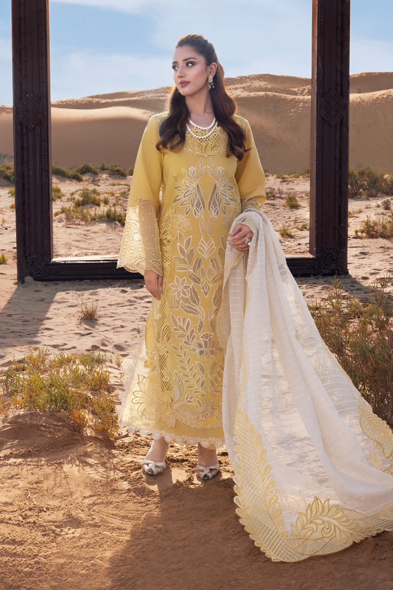 Rangrasiya Premium Summer Lawn '26-Hoorain Aangan | the Essence of Lawn & Chiffon