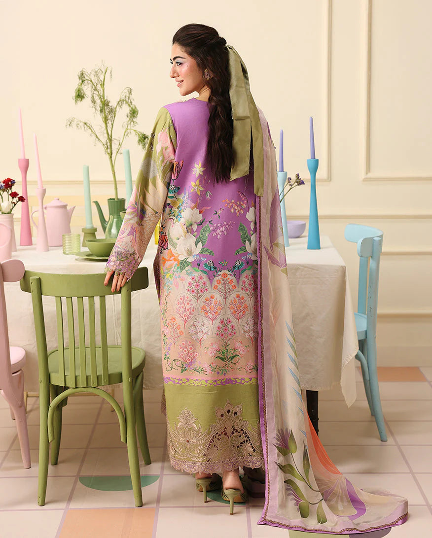 Mushq Soleil Prints Lawn 2026 || Lilac Whim Aangan