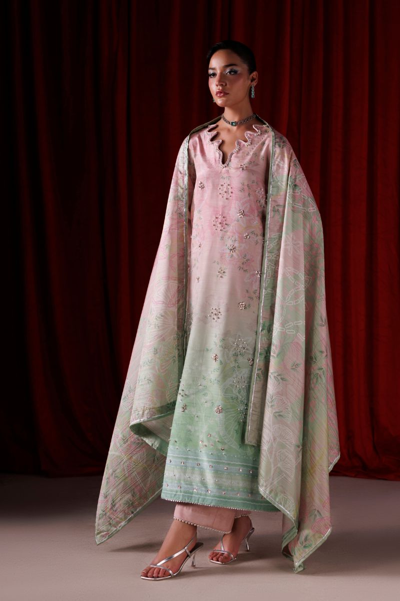 Rang Rasiya Luxe Silk 2026 Zelie Front Detail