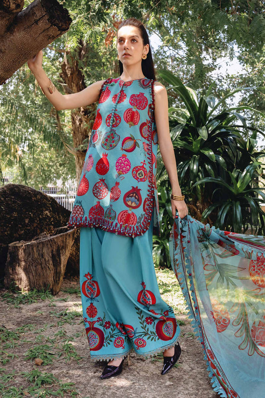 MARIA.B M.Prints Lawn 2026=03b Aangan the essence of lawn & chiffon
