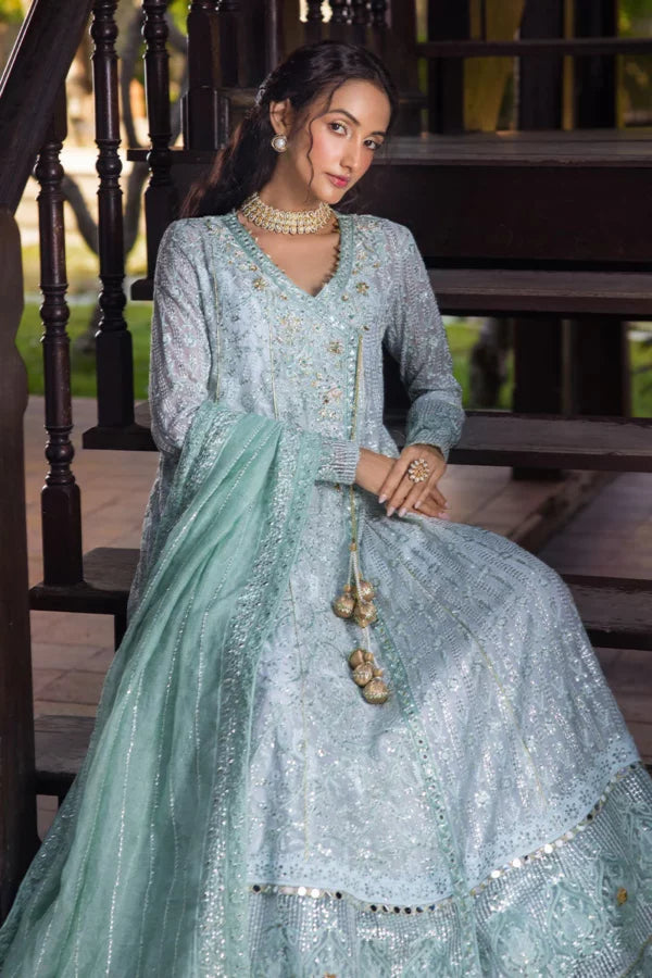 MUSHQ ROOHI’25 |janvi Aangan the essence of lawn & chiffon