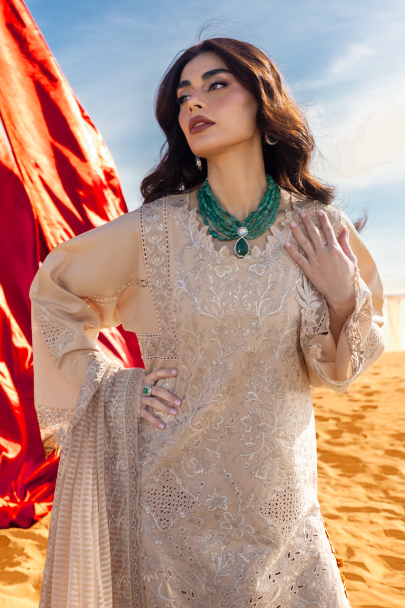 Rangrasiya Premium Summer Lawn '26-Mayel Aangan | the Essence of Lawn & Chiffon