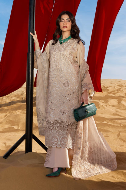 Rangrasiya Premium Summer Lawn '26-Mayel Aangan | the Essence of Lawn & Chiffon