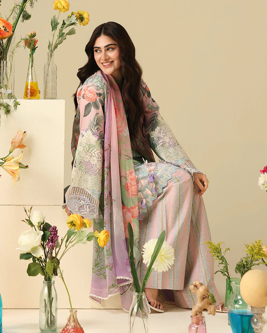 Mushq Soleil Prints Lawn 2026 || Moonlit Dolce Aangan