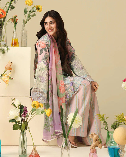 Mushq Soleil Prints Lawn 2026 || Moonlit Dolce Aangan