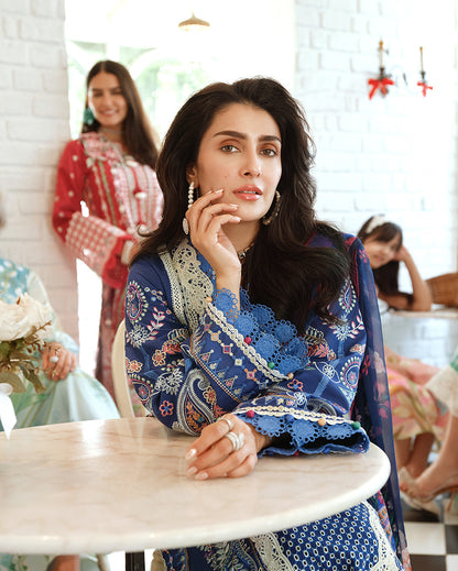 Mushq Amoi luxury lawn 2026= Moonlit Dreams Aangan | the Essence of Lawn & Chiffon