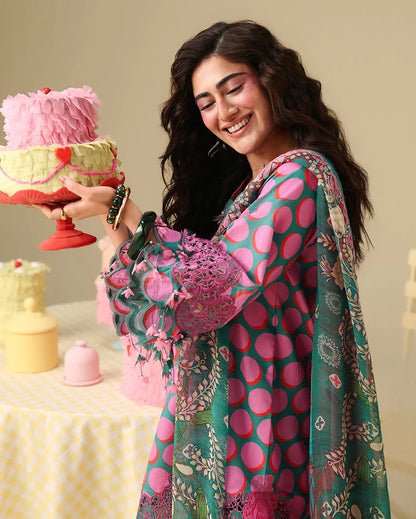 Mushq Soleil Prints Lawn 2026 || Petal Sonata Aangan