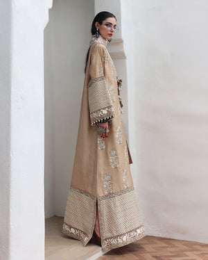 Mushq Nuvera Silk Queen's Promise Dupatta Border Detail