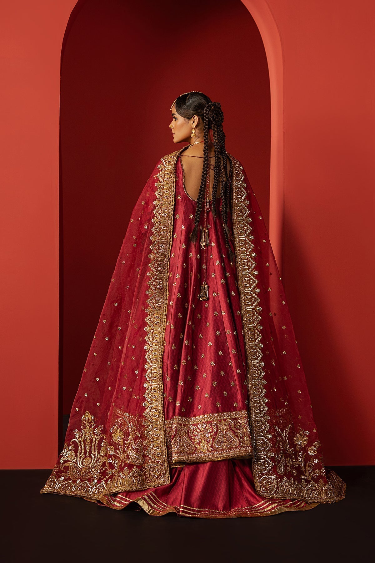 Afrozeh Divani Silk 2025-BAHAAR Aangan the essence of lawn & chiffon