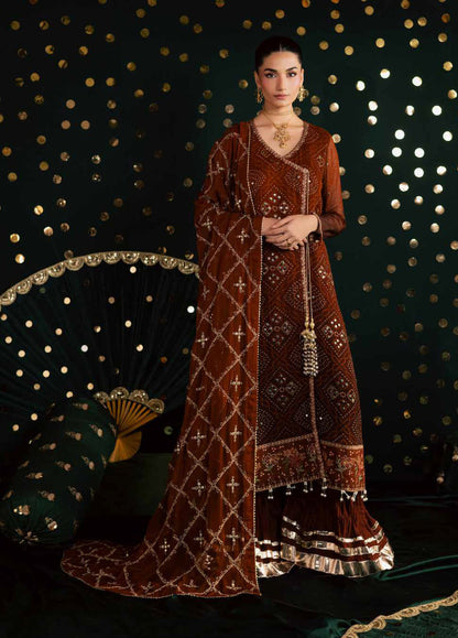 Nureh Mukeshkari 2025 =MK-19 Aangan the essence of lawn & chiffon