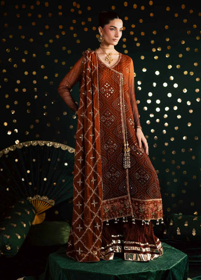 Nureh Mukeshkari 2025 =MK-19 Aangan the essence of lawn & chiffon