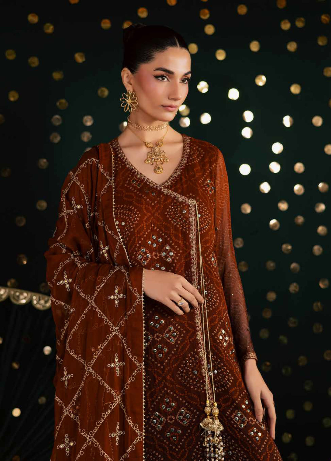 Nureh Mukeshkari 2025 =MK-19 Aangan the essence of lawn & chiffon