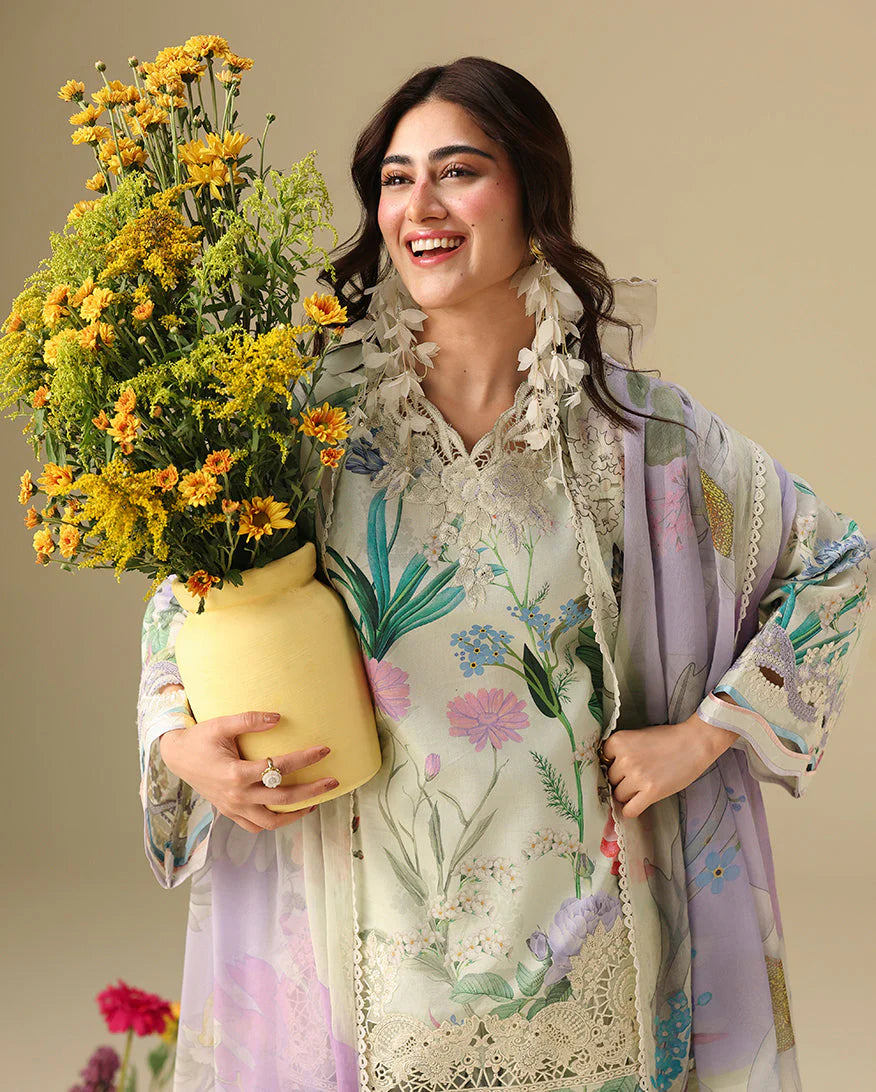 Mushq Soleil Prints Lawn 2026 || Vanilla Lush Aangan