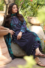 Charizma Combinations 2026 Lawn-CC6-1 Aangan the essence of lawn & chiffon