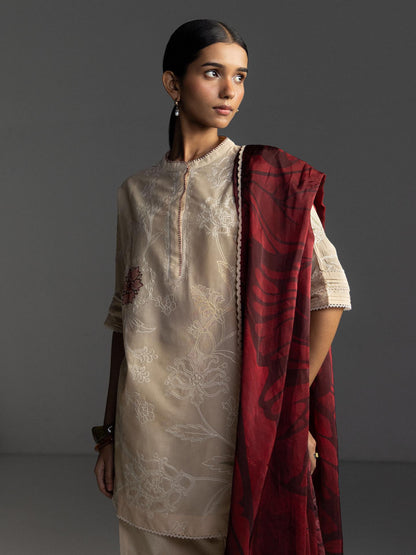 Coco Lawn By Zara Shahjhan 2026=4a Aangan the essence of lawn & chiffon