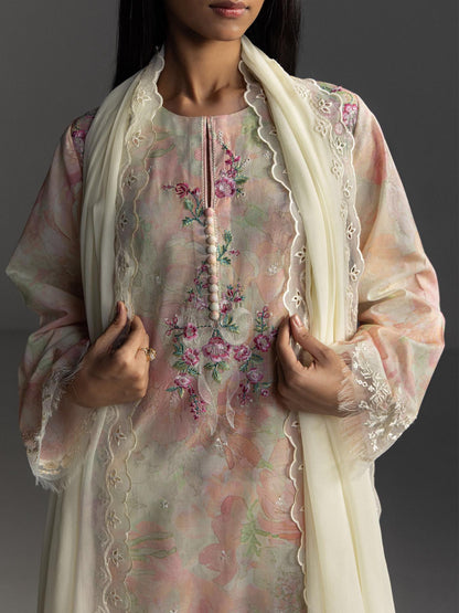 Coco Lawn By Zara Shahjhan 2026=6b Aangan the essence of lawn & chiffon